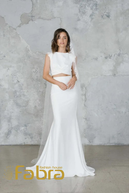 لباس عروس ساده مدل جدید